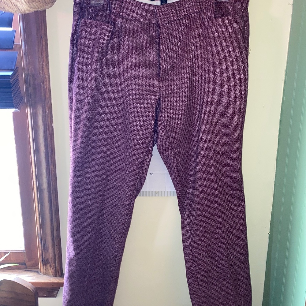 Cropped dress pants